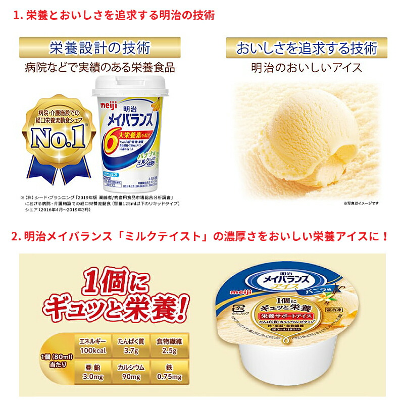 明治 メイバランス アイス バニラ味 80ml 48個 送料無料 一部地域は別途送料がかかります 法人のみ 代引不可 同梱不可 Kanal9tv Com