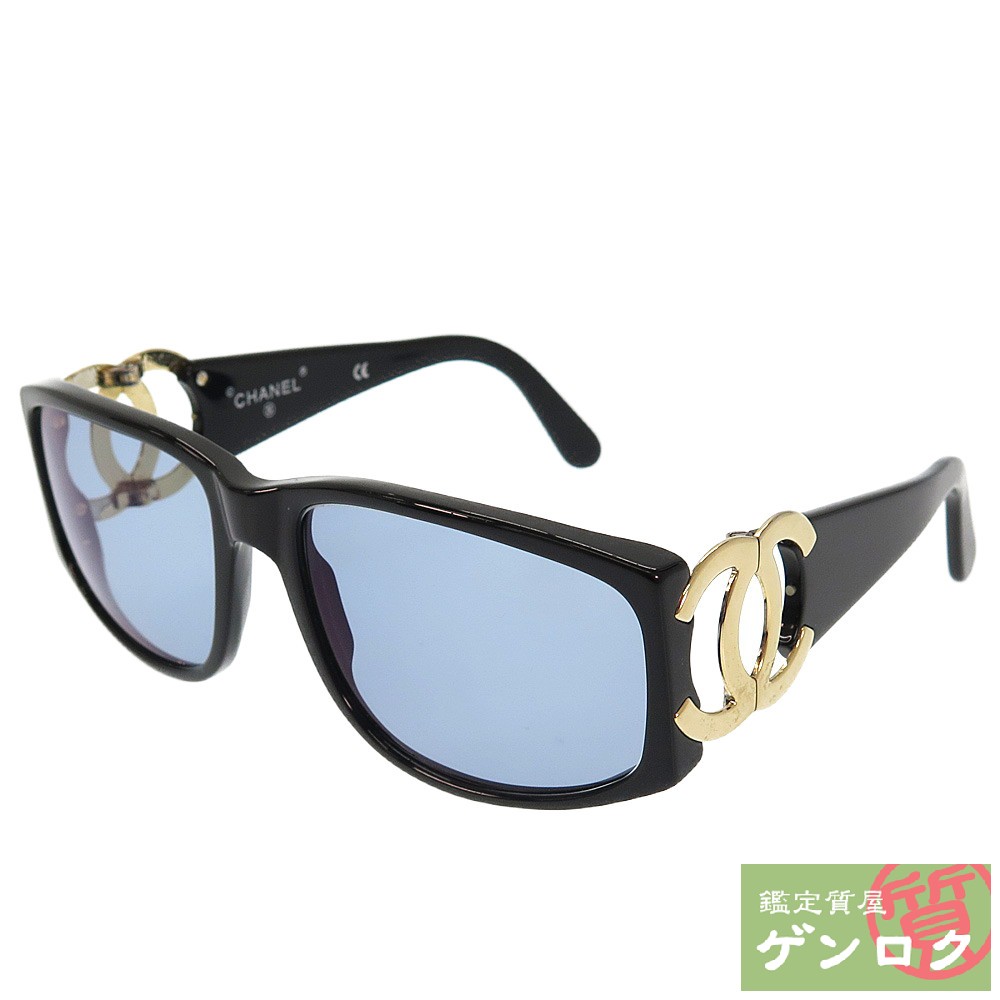 Chanel CC Logo Black Sunglasses 01450 94305 – Undothedone