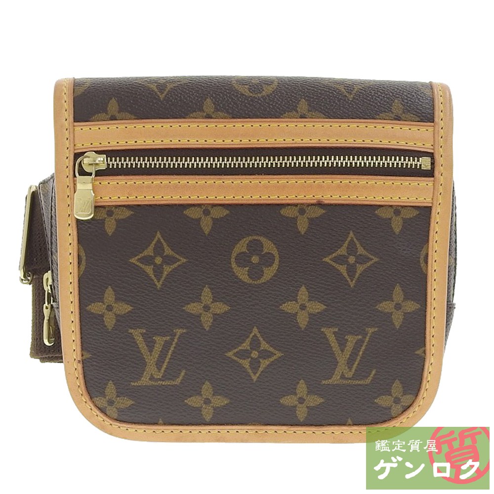 最も優遇の LOUIS VUITTON ルイ ヴィトン モノグラム バムバッグ ボス