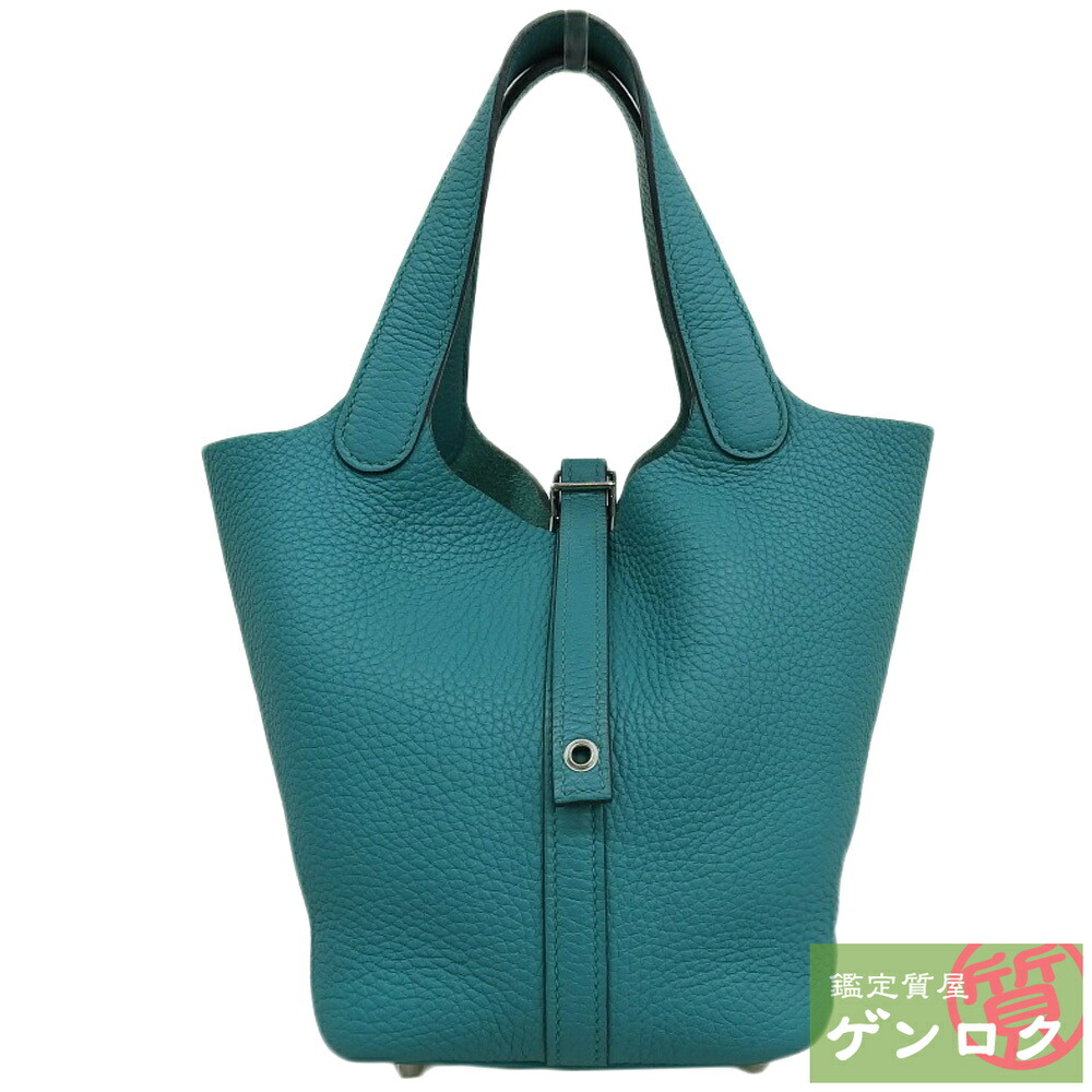 中古良品HERMES エルメス ハンドバッグ ピコタンロックPM U刻印 レディース グリーン 楽天市場】【中古】HERMES エルメス ピコタンロックPM ハンドバッグ