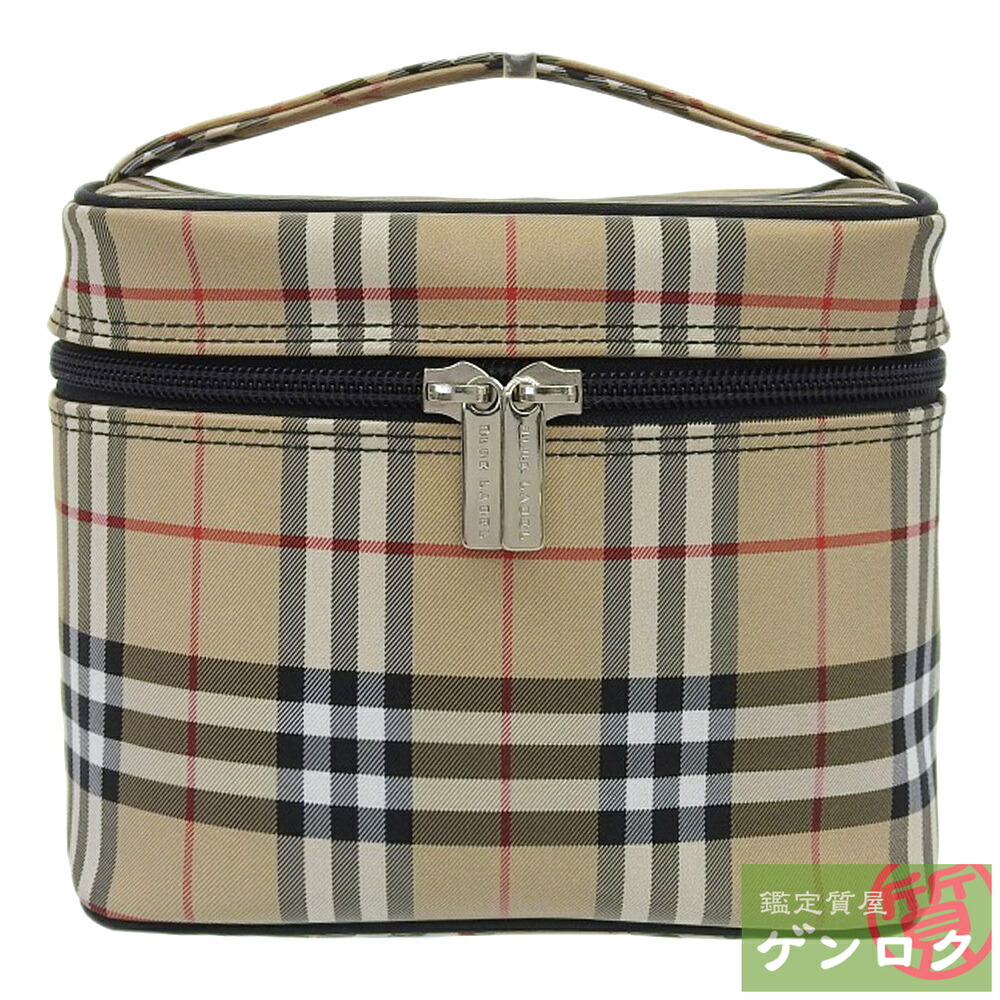 楽天市場】美品 バーバリー BURBERRY バニティ ハンドバッグ 赤