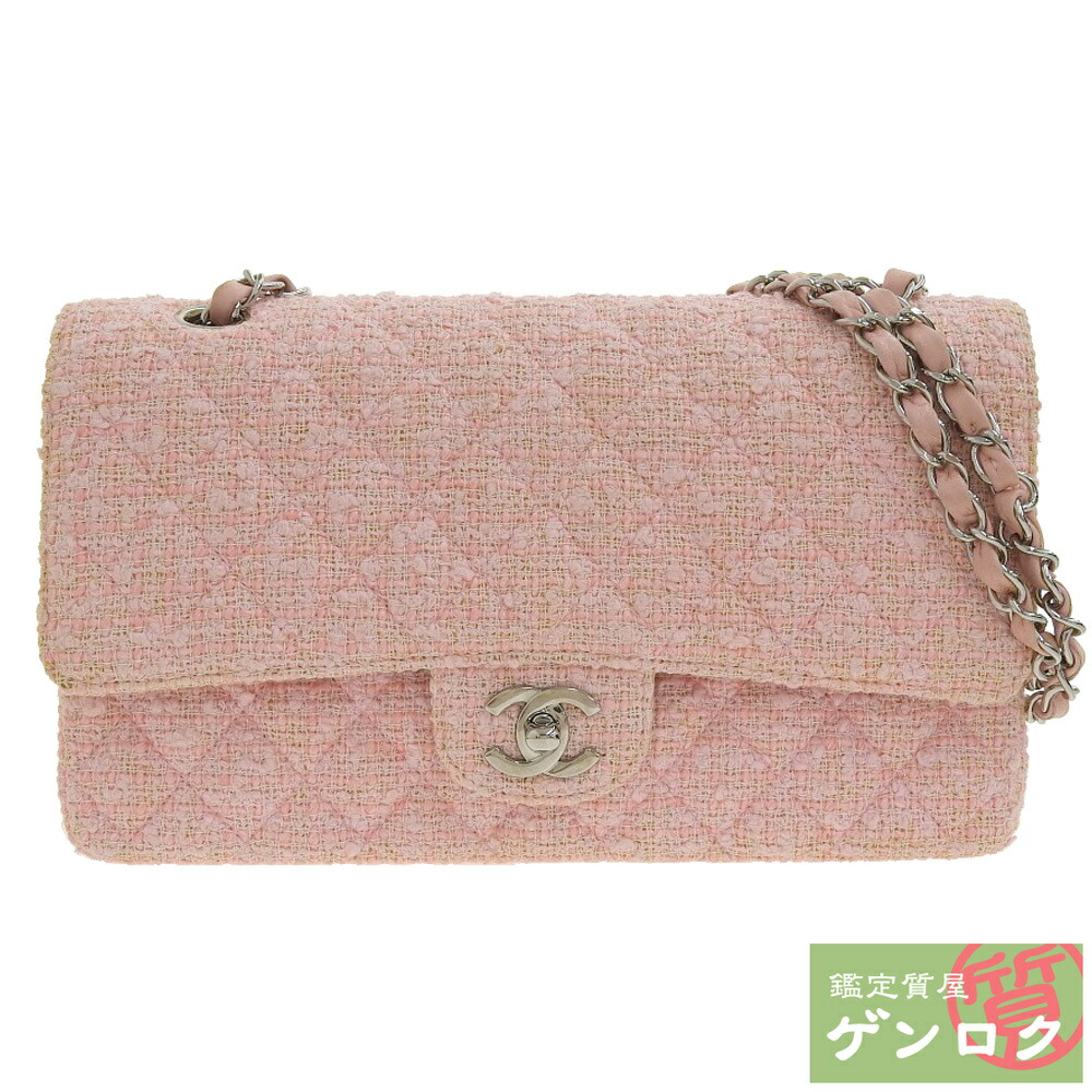 楽天市場】【バッグ】CHANEL シャネル ツイード風プリント