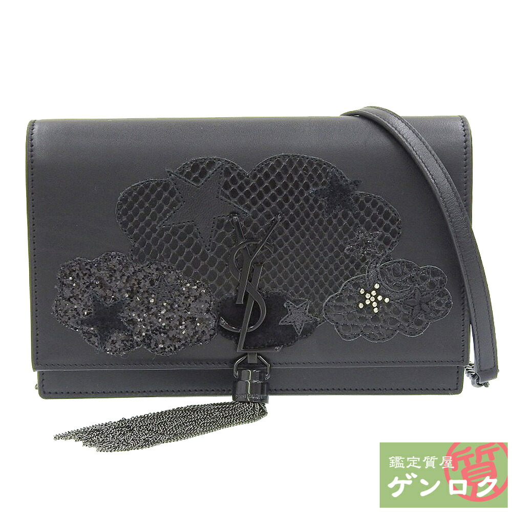 楽天市場】サンローラン 斜め掛けショルダーバッグ チェーンショルダー