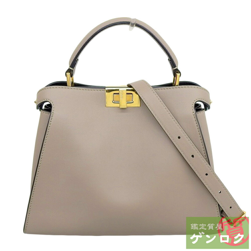 FENDI 2WAYバッグ セレリア レザー ピーカブー エッセンシャリー 茶 楽天市場】【中古】 フェンディFENDI ピーカブーエッセン