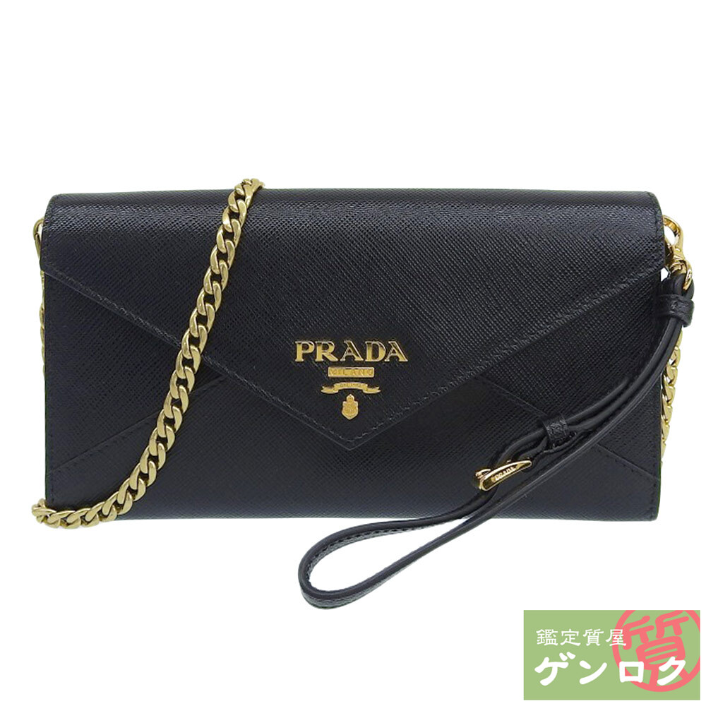 プラダ チェーンショルダーウォレット 長財布/折り財布バッグ プラダ PRADA 財布 バッグ SAFFIANO LEATHER WALLET CHAIN