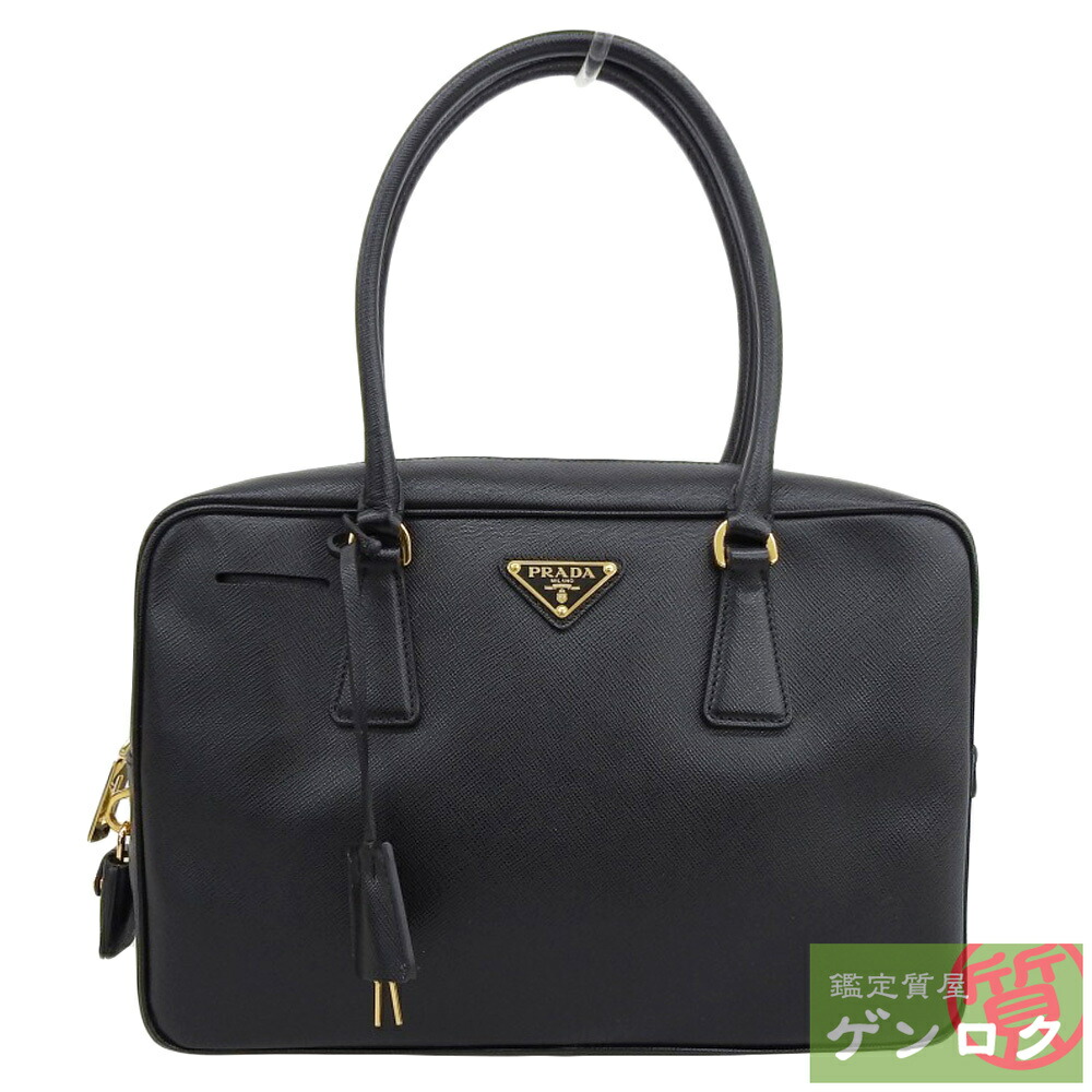 PRADA【国内発/関税込】ナイロン レザーのハンドバッグ 210.jpg
