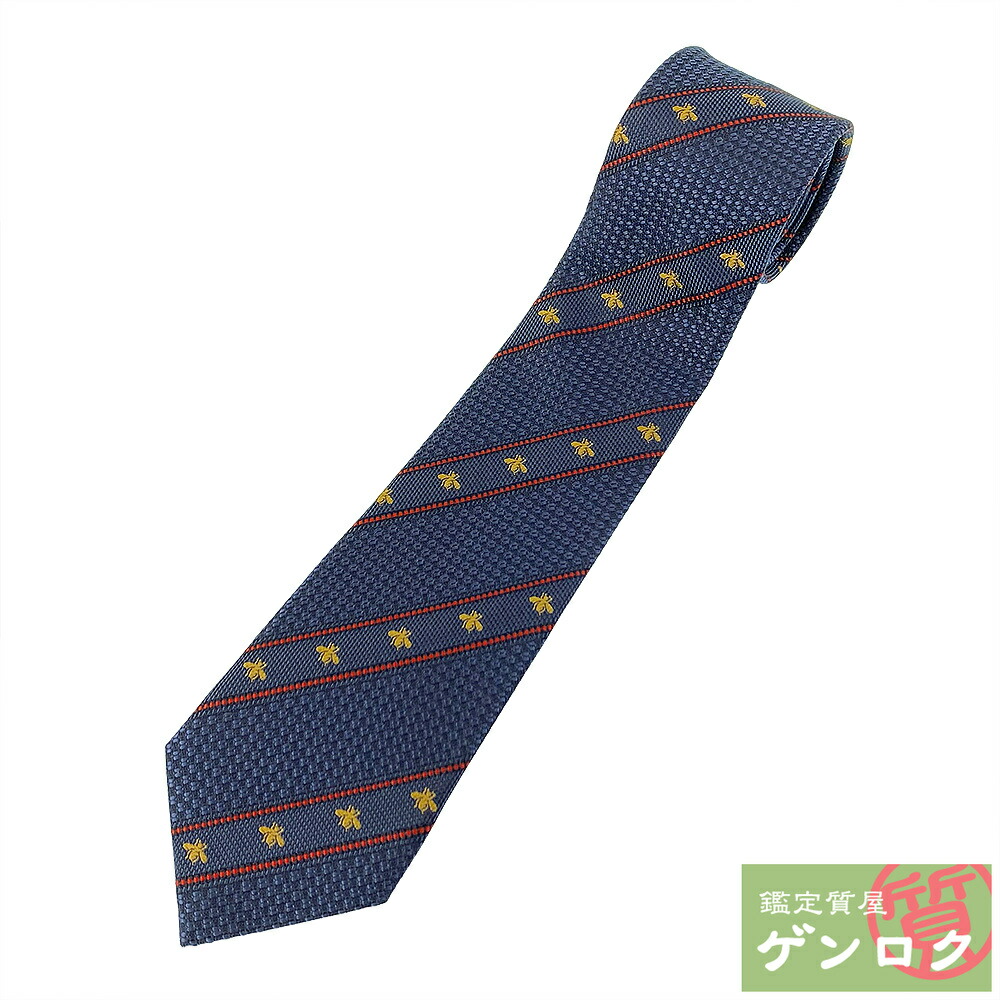 楽天市場】グッチ ネクタイ 犬 Dog GG柄 ブルー系 シルク 美品