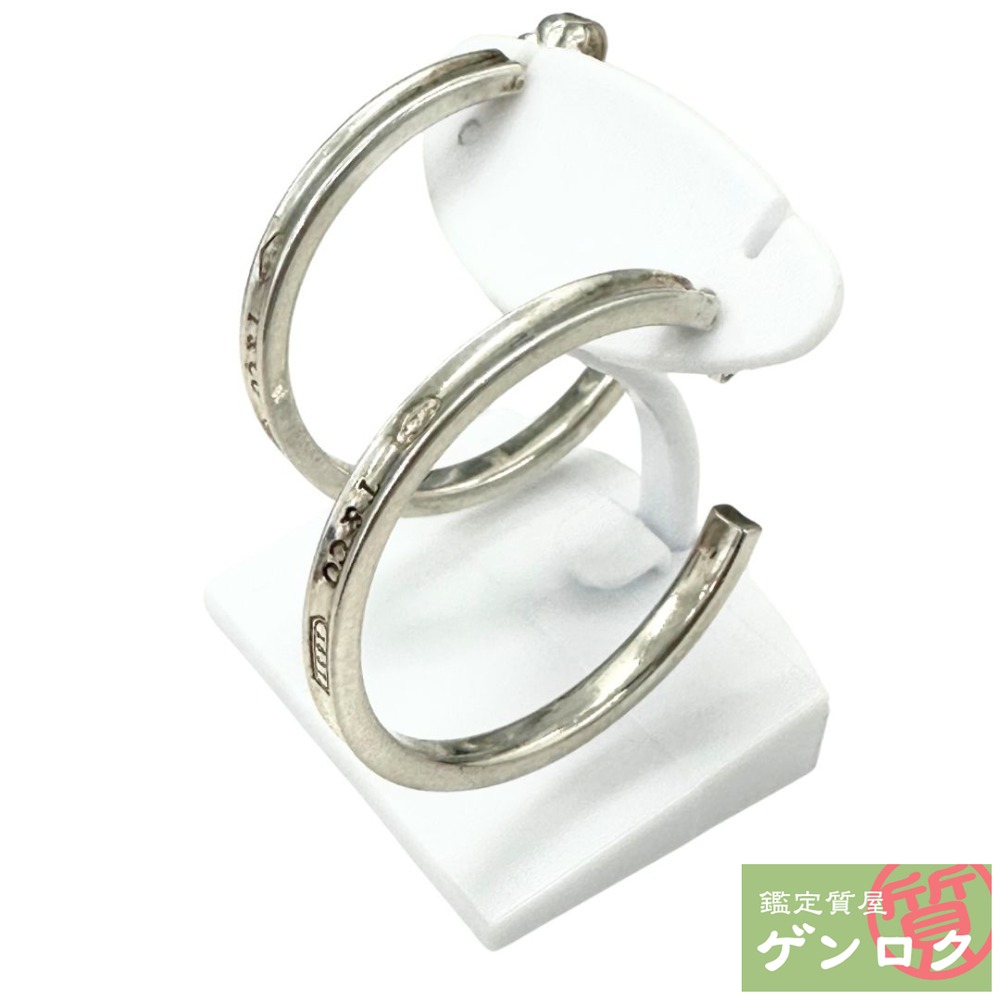 楽天市場】ティファニー ピアス レディース ナイフエッジ フープ