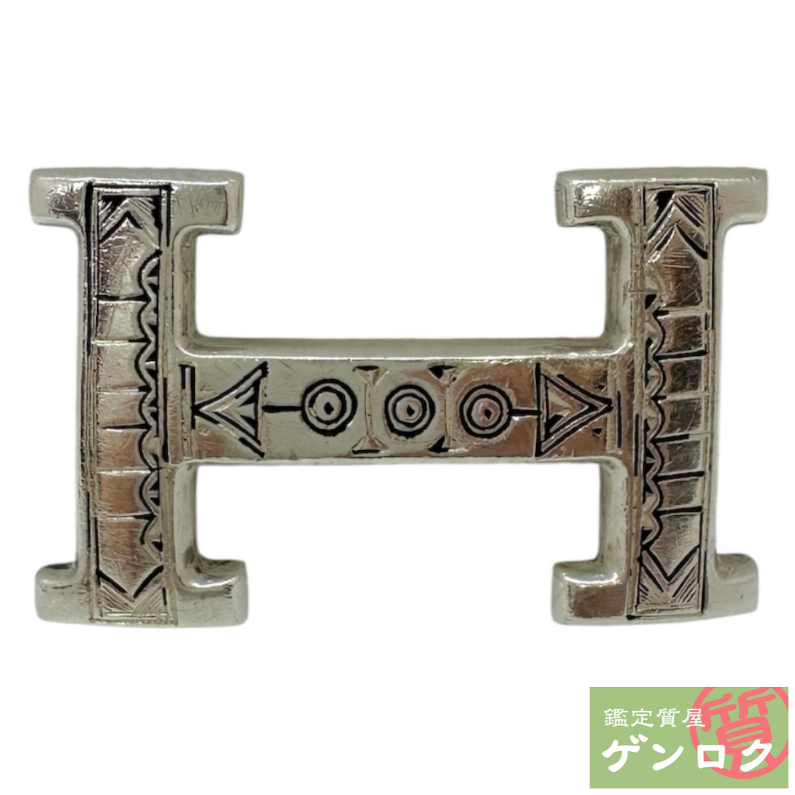【美品】HERMES エルメス　バックル　トゥアレグ HERMES - 【希少 トゥアレグ】エルメス ベルトバックル用の通販