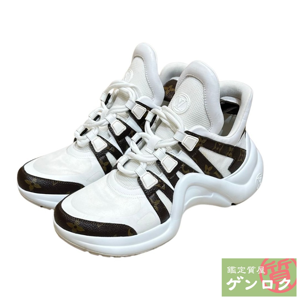 【美品】Louis Vuitton アークライト モノグラム 白 36 1/2 楽天市場】【中古】 LOUIS VUITTON (ルイヴィトン) LVアークライト