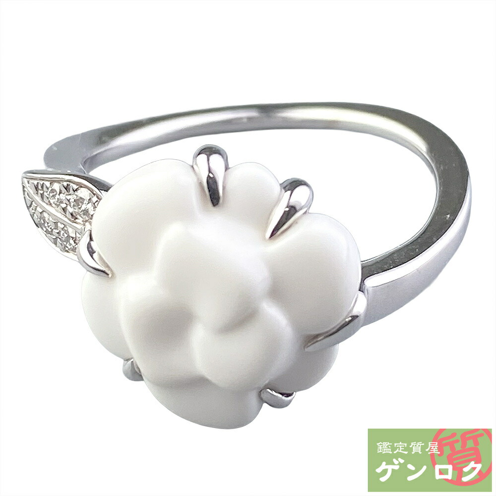 【CHANEL】手元を華やかに カメリア＆ロゴが可愛いリング 指輪 楽天市場】【中古】 CHANEL （シャネル） ｶﾒﾘｱ ﾘﾝｸﾞ 750WG