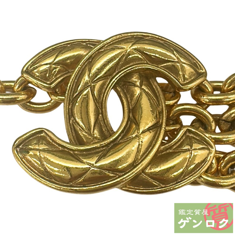 美品✨　シャネル ココマーク ベルト ラバー　クリアー　シルバー　金具　CC CHANEL - 美品✨ シャネル ココマーク ベルト ラバー クリアー