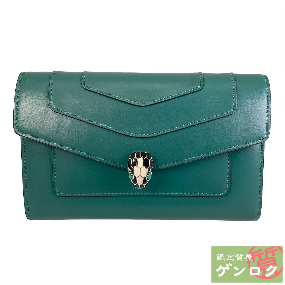 楽天市場】ブルガリ セルペンティ フォーエバー 二つ折り長財布