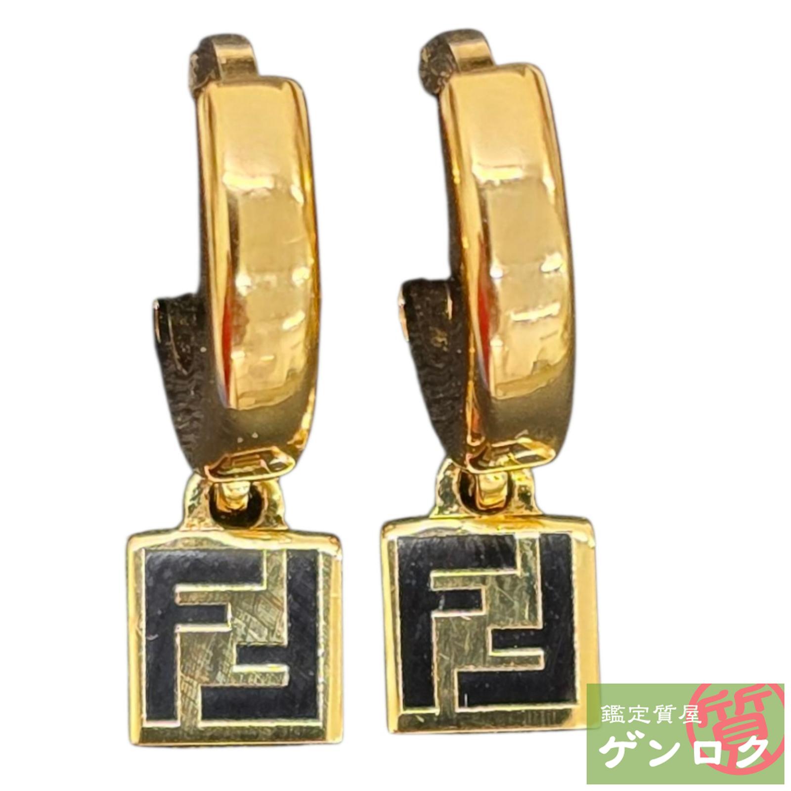 楽天市場】【中古】 Fendi フェンディ オーロック シングル ピアス