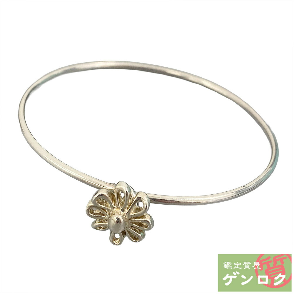 楽天市場】【極美品】Tiffany ティファニー フラワー バングルSV925