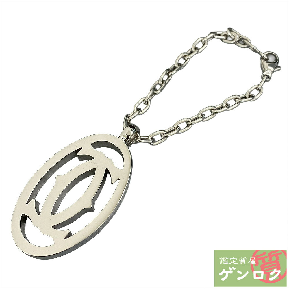楽天市場】カルティエ Cartier チャーム Cモチーフ シルバー