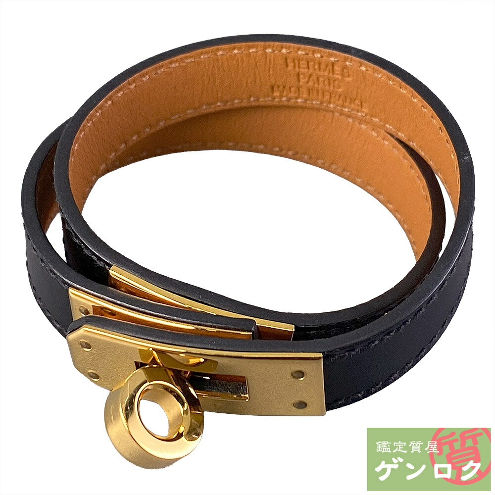 エルメス O'Kelly オーケリー ブレスレット T2 黒 aq10432 エルメス O'Kelly オーケリー ブレスレット T2 黒 aq10432