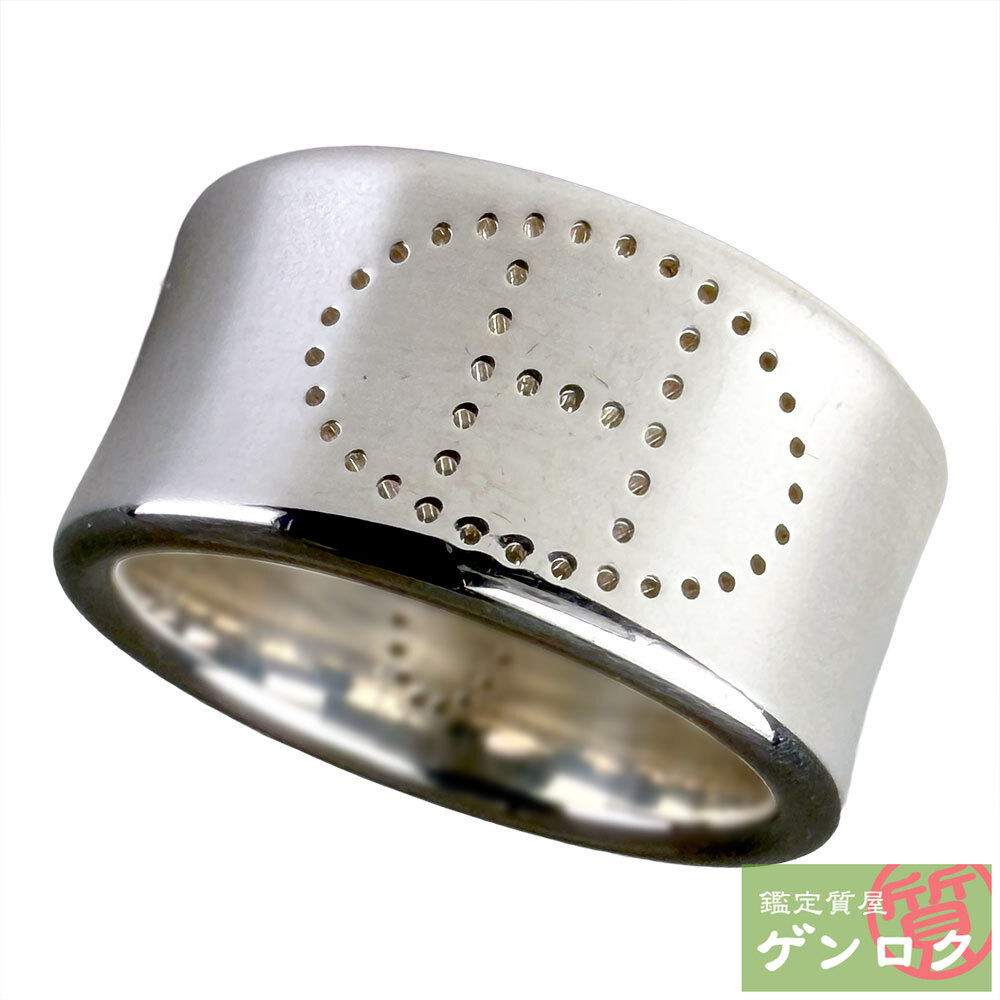 楽天市場】エルメス HERMES 指輪 リング ルーリー レッド系xシルバー