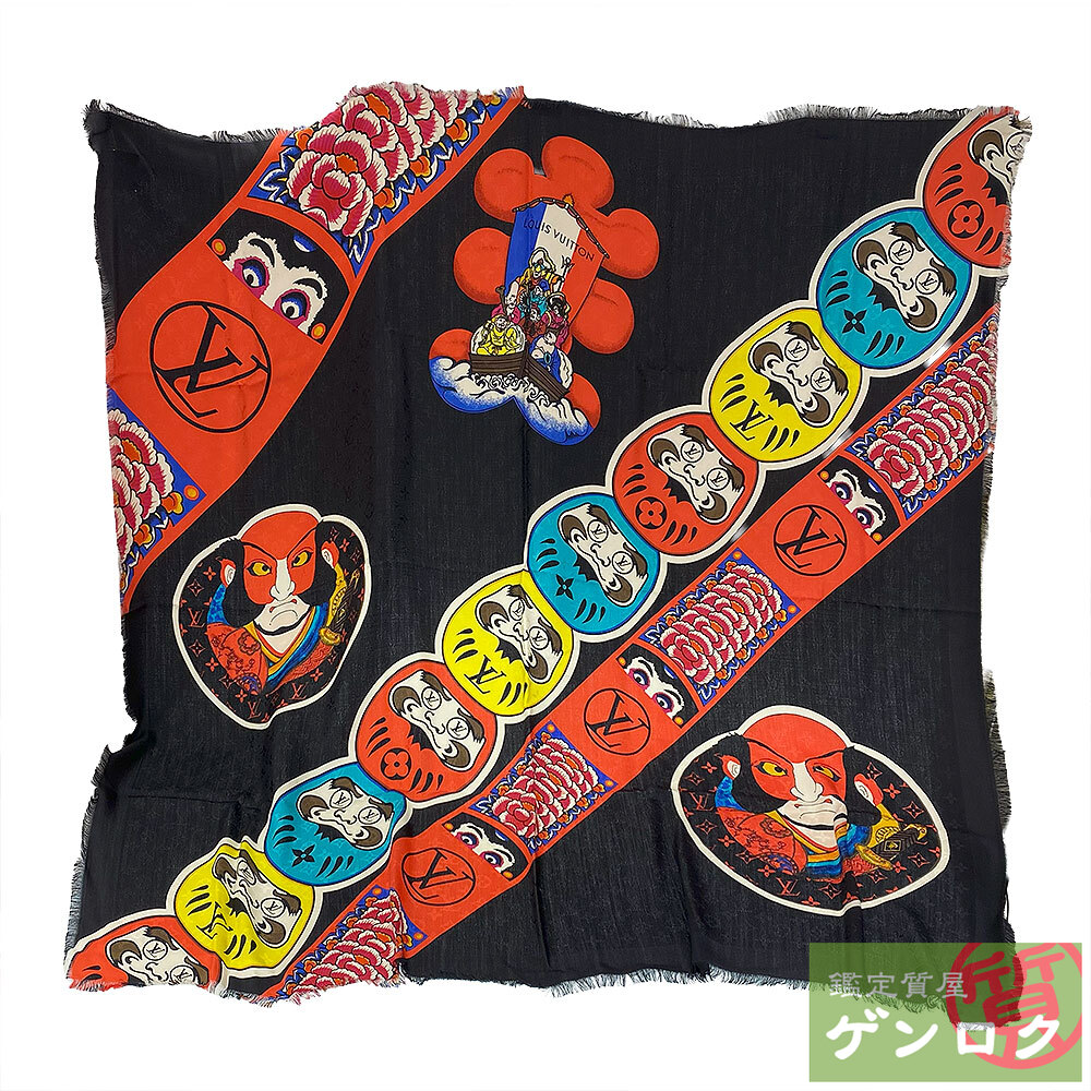 正規品　LOUIS VUITTON 大判 シルクストール キズ有 imgrc0076938899.jpg