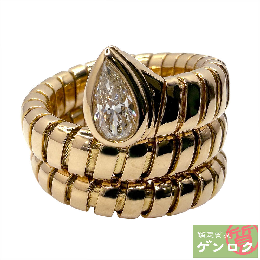 【ぶーふーうー】BVLGARIブルガリパレンテシ トゥボガス リング ブルガリパレンテシ トゥボガス リング ユニセックス リング・指輪 9号