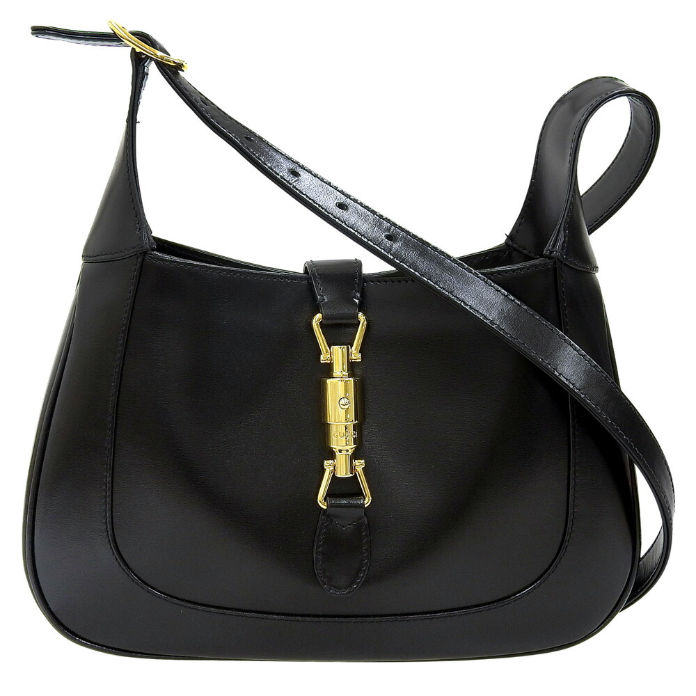 【中古】 グッチ ジャッキー ショルダーバッグ 636709 レザー ブラック GUCCI【質屋】 楽天市場】【中古】 グッチ ジャッキー ショルダーバッグ 636709
