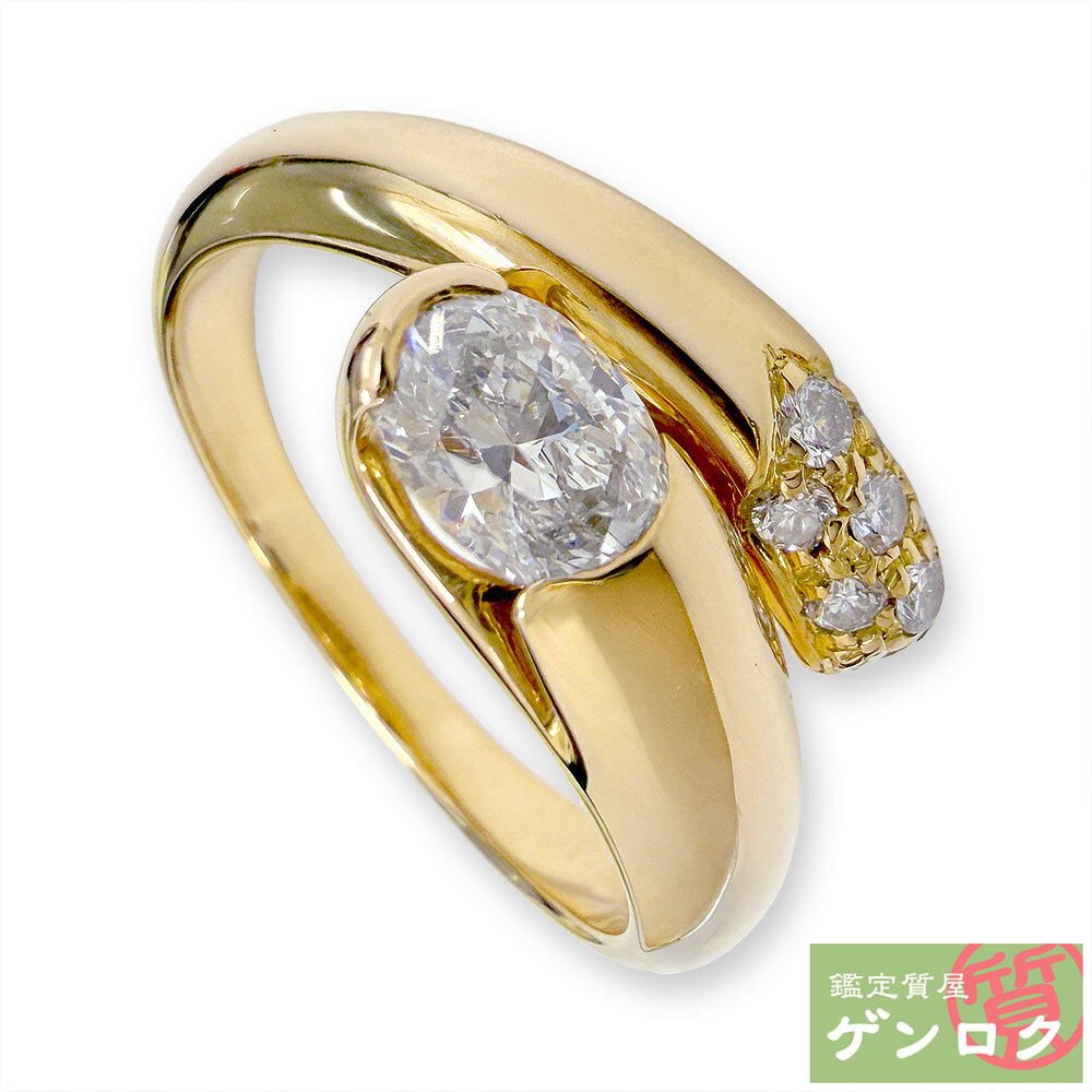 【中古】 ブルガリ アストレア ダイヤ リング・指輪 750 #52(12号) BVLGARI【質屋】【代引き手数料無料】｜鑑定質屋 ゲンロク