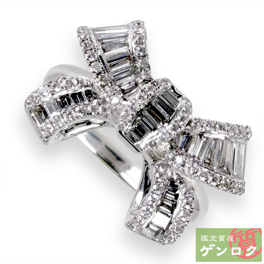 楽天市場】Ponte Vecchio ポンテヴェキオ リボン モチーフ パヴェ