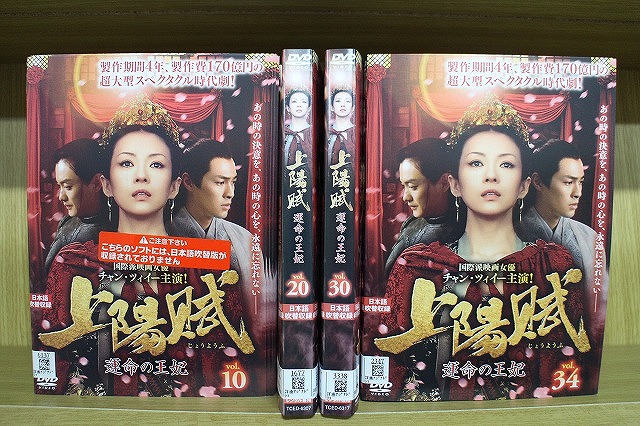 DVD 上陽賦 運命の王妃 全34巻 チャン・ツィイー ジョウ・イーウェイ ※ケース無し発送 レンタル落ち ZDD640｜ギフトグッズ 店