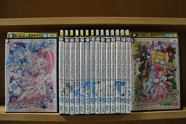 ハートキャッチプリキュア DVD 14巻セット 楽天市場】ZD34160【中古】【DVD】ハートキャッチ プリキュア 14