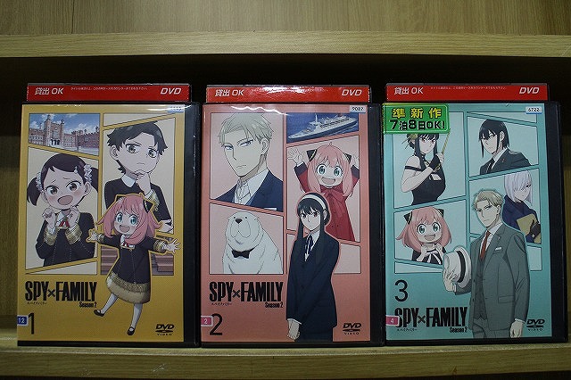 楽天市場】SPY×FAMILY スパイファミリー 第1期 13-25話 パート2 DVD
