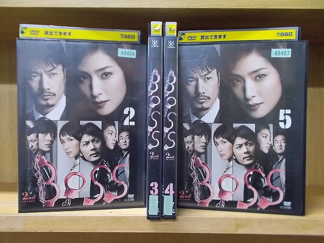 BOSS シーズン1＋シーズン2 DVD 全12巻 天海祐希 竹野内豊 Amazon.co.jp: BOSS 2nd SEASON DVD－BOX