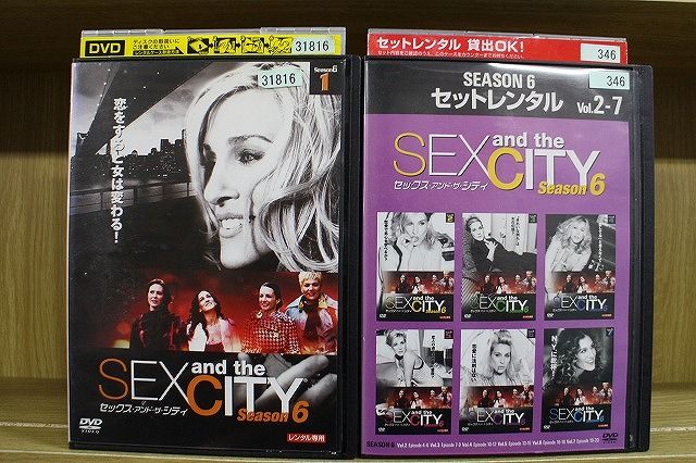 楽天市場】【中古】セックス・アンド・ザ・シティ シーズン1-6 DVD全巻