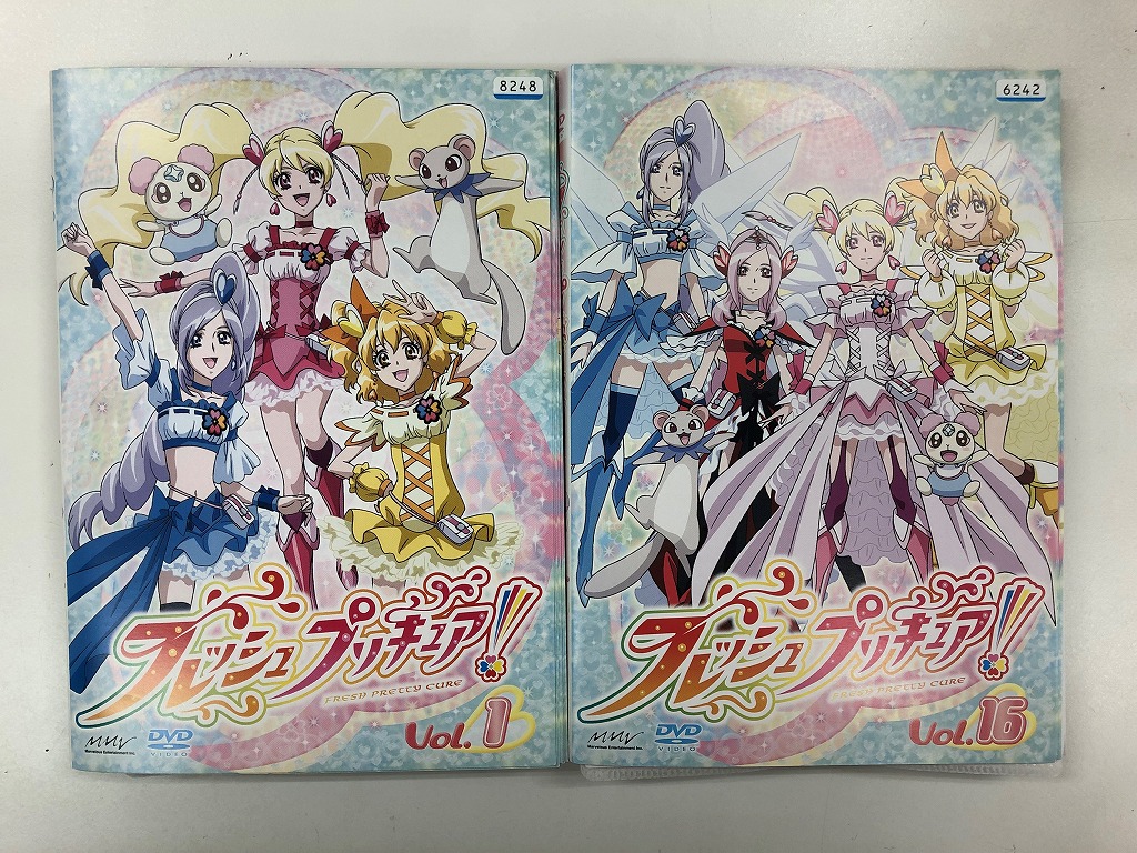 楽天市場】フレッシュプリキュア! 全16巻DVDセット 新品 マルチ