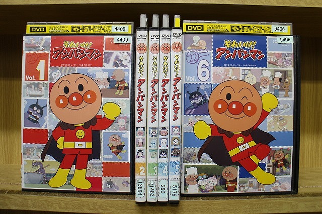 DVD それいけ!アンパンマン '22 全6巻 レンタル落ち ケース無し発送 ZEE413|ギフトグッズ 店