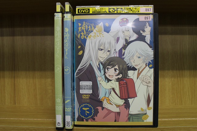 DVD 神様はじめました◎ 第2期 全3巻 ※ケース無し発送 レンタル落ち ZEE145｜ギフトグッズ 店