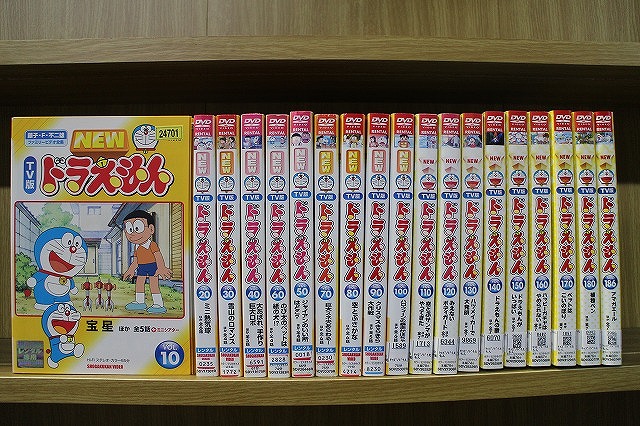 【送料無料】 〔中古〕 DVD NEW ドラえもん TV版 1~186巻セット(未完) ※ケース無し発送 レンタル落ち ZT2863|ギフトグッズ 店