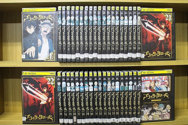 楽天市場】ブラッククローバー 1期 全51話 DVD 1210分（1～51話