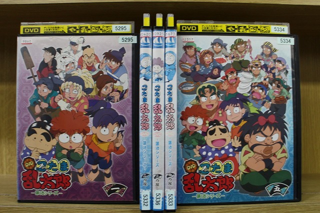 DVD 忍たま乱太郎 第18シリーズ 1～5巻セット (未完) ※ケース無し発送 レンタル落ち ZEE871｜ギフトグッズ 店