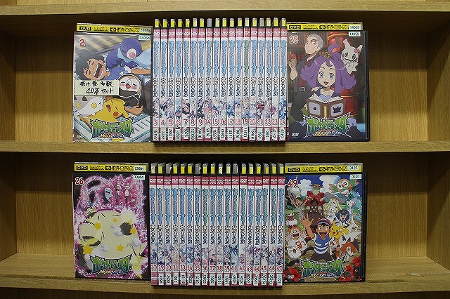 DVD ポケットモンスター サン&amp;ムーン 不揃い 40本set ※ケース無し発送 レンタル落ち ZEE790｜ギフトグッズ 店
