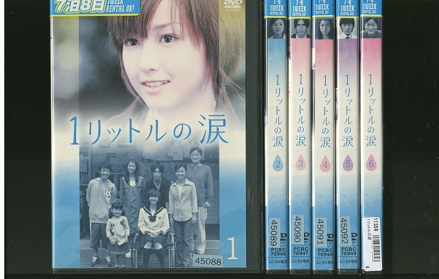 DVD 1リットルの涙 全6巻 ※ケース無し発送 レンタル落ち ZEE1383｜ギフトグッズ 店