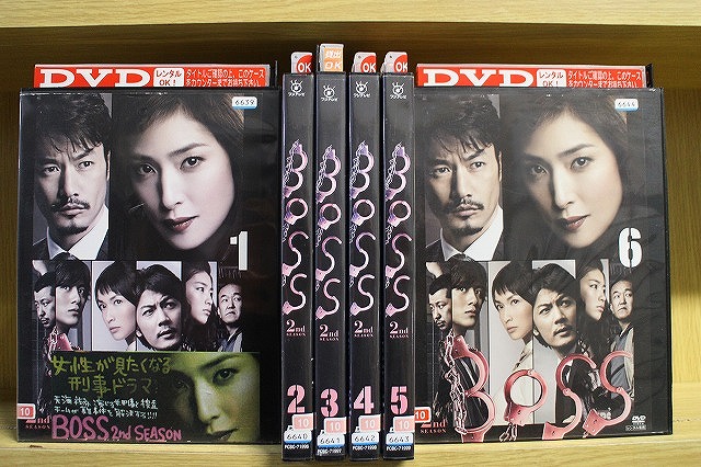 希少品　BOSS 2nd season DVD BOX 天海祐希　動作確認済み Amazon.co.jp: BOSS 2nd SEASON Blu－ray