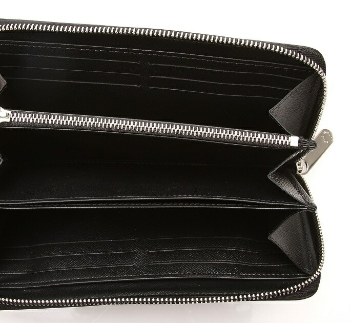 ルイヴィトンM61857エピジッピーウォレット長札財布カーフレザーノワールLOUISVUITTON【中古】