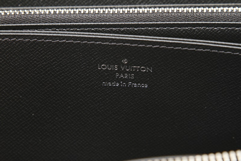 ルイヴィトンM61857エピジッピーウォレット長札財布カーフレザーノワールLOUISVUITTON【中古】