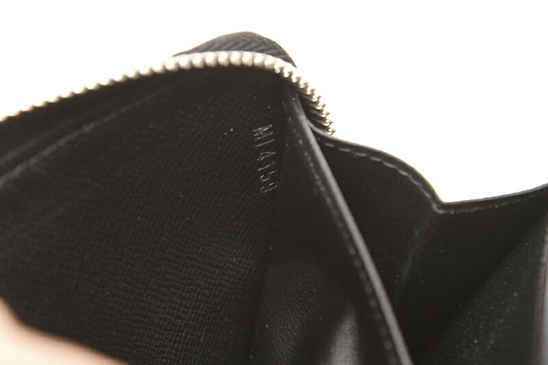 ルイヴィトンM61857エピジッピーウォレット長札財布カーフレザーノワールLOUISVUITTON【中古】