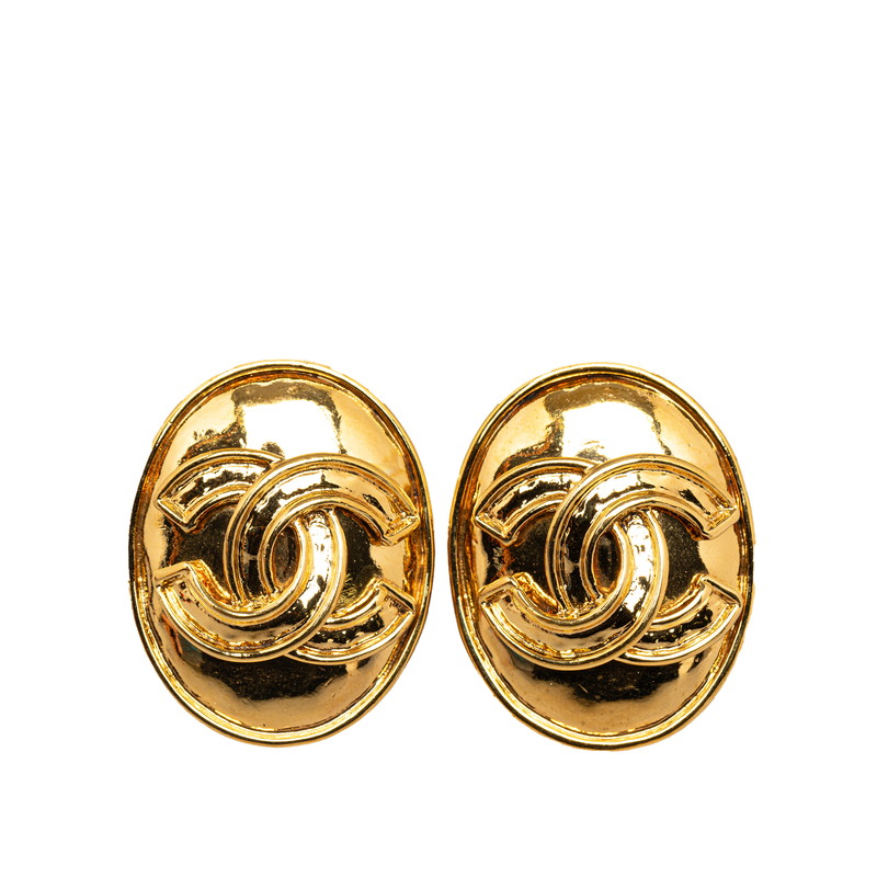 シャネル ヴィンテージ ココマーク イヤリング ゴールド メッキ レディース CHANEL 【中古】|【銀座パリス】 店
