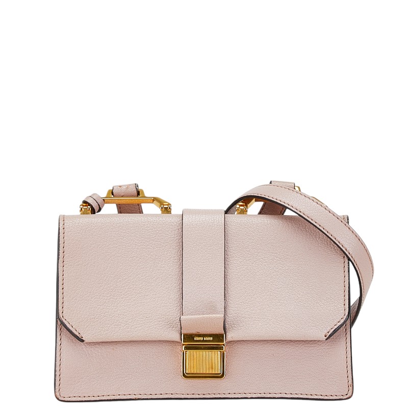 ✨OLD MIUMIU がま口 ピンクレザー 希少 ヴィンテージ バッグ ✨OLD MIUMIU がま口 ピンクレザー 希少 ヴィンテージ バッグ