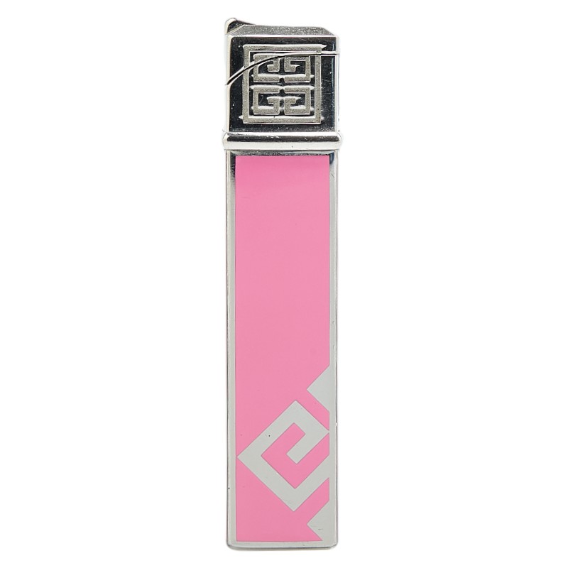 4EM15 GIVENCHY ジバンシイ ライター ゴールド レッド系 ケース付 GIVENCHY - ジバンシィ GIVENCHY ガスライター 喫煙具 ロゴ 赤