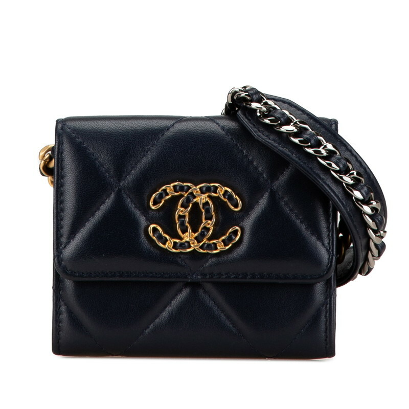 ★激レア★CHANEL★マトラッセ　チェーンウォレット　ショルダー　ココマーク CHANEL（シャネル） 美品 マトラッセ ココマーク チェーンウォレット