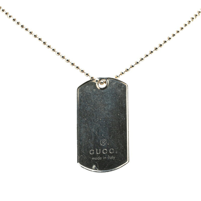 グッチ GUCCI ナンバー 8 ロゴ プレート ネックレストップ SV925 楽天市場】GUCCI グッチ 8 エイト ネックレス ペンダント