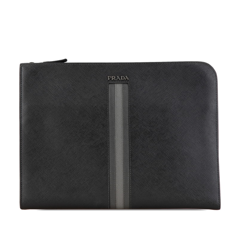 【極希少】PRADA セカンドバッグ サフィアーノ クロコ型押し ネイビー prw6sirvj8zy8x47_1.jpg